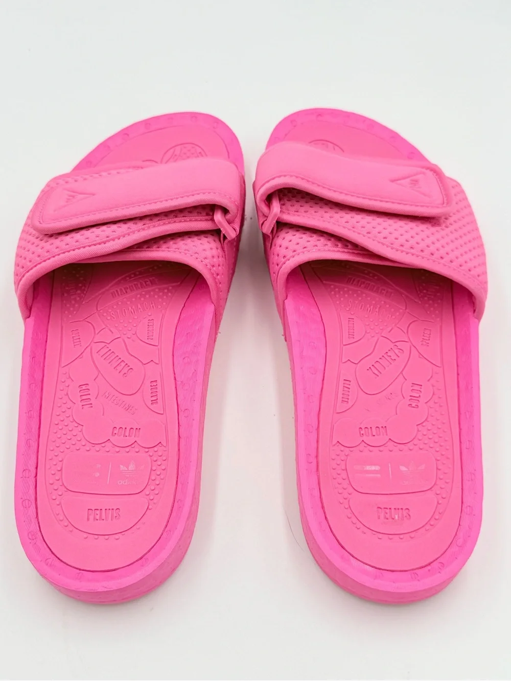 Adidas x Pharrell Boost PC Recovery Adjustable Comfy Semi Solar Pink Slide 10